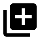 ic_library_add_48px Icon