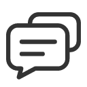 Interactive communication Icon