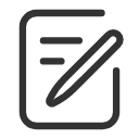 Public opinion solicitation Icon