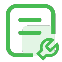 Number of paperless maintenance work orders Icon