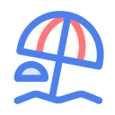 02_ sandy beach Icon