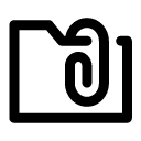 Attachment folder Icon