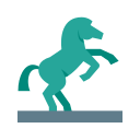 Equestrian Statue Icon