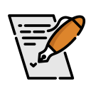 Paper and pen Icon