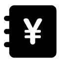 Standing book_ fill Icon