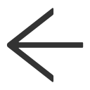 Linear left arrow Icon