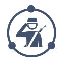 Uprising and defection data management Icon