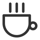 Linear coffee Icon