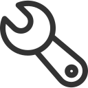 Linear wrench Icon
