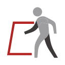 Electronic fence Icon