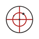 Radar distribution Icon