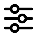 Product advanced settings Icon