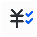 Menu bar - contract - payment collection record Icon