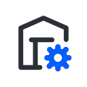 Menu bar - inventory - warehouse information setting Icon