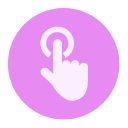 One click greeting Icon