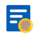 File fingerprint Icon