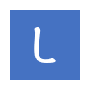 L_ square_ solid_ Letter L Icon