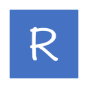 R_ square_ solid_ Letter R Icon