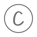 C_ round_ Letter C Icon