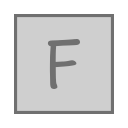 F_ square_ Letter F Icon