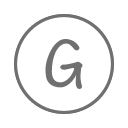 G_ round_ Letter G Icon