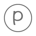 P_ round_ Letter P Icon