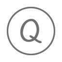 Q_ round_ Letter Q Icon