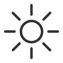 Sun, light Icon