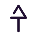 Arrow - Up 3 Icon