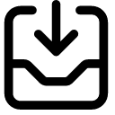 Lead in (stroke) Icon