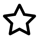 five-pointed star Icon