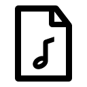 Music document Icon