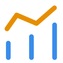 Data graph Icon