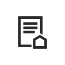 Linear icon house order Icon