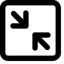 Exit full screen Icon