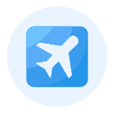 a plane ticket Icon