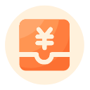 Card coupon bag Icon