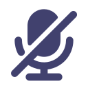 microphone-slash Icon