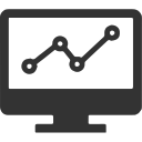 Monitoring and control management Icon