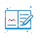 MBE style common icons - notebook Icon
