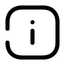Info Square Icon
