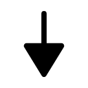 Arrow - Down 3 Icon