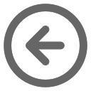 Arrowleftcircle left circle arrow Icon