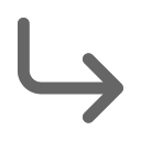 Cornerdownright arrow Icon