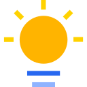 Color - bulb Icon