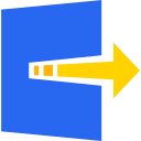 Color - exit Icon