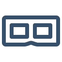 3d glasses Icon