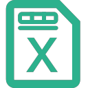 Document Excel Icon