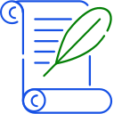 EC_ Government documents - Legal Texts Icon