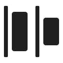 horizontal-distribution-left Icon